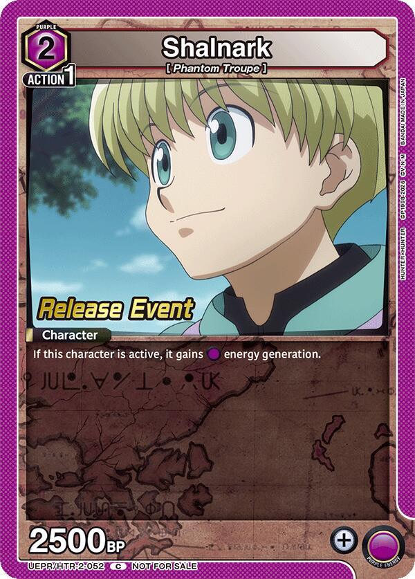 Shalnark (UEPR/HTR-2-052) [UEX04BT: HUNTER X HUNTER Vol.2 Release Event Cards]