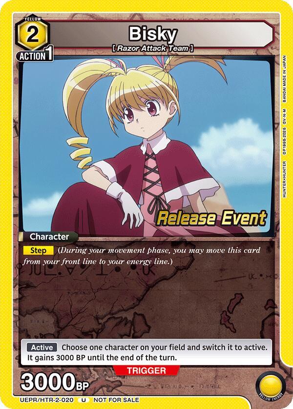 Bisky (020) (UEPR/HTR-2-020) [UEX04BT: HUNTER X HUNTER Vol.2 Release Event Cards]