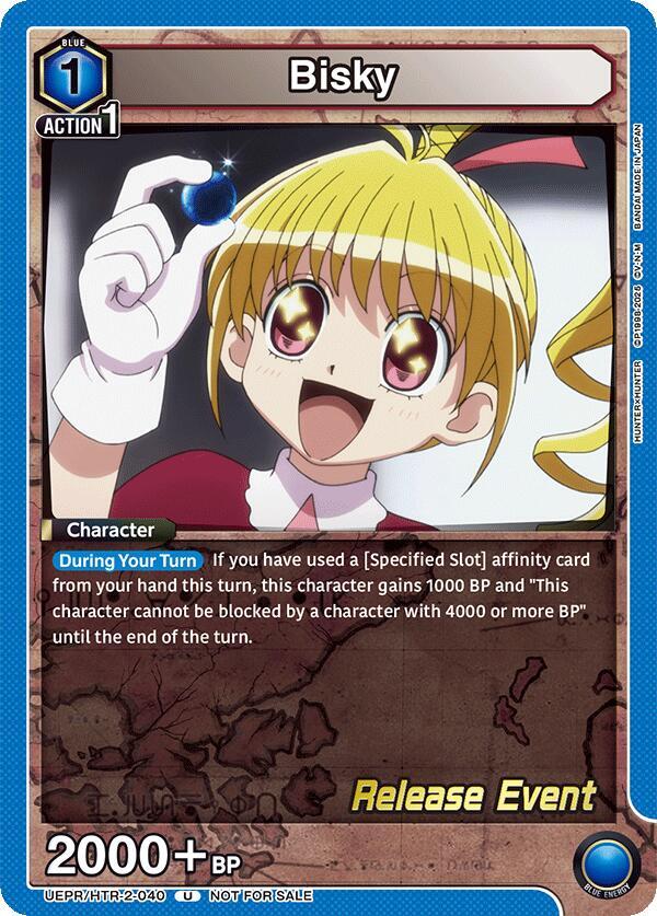 Bisky (040) (UEPR/HTR-2-040) [UEX04BT: HUNTER X HUNTER Vol.2 Release Event Cards]