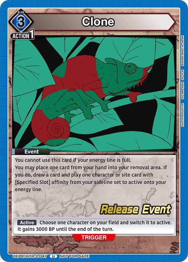 Clone (UEPR/HTR-2-047) [UEX04BT: HUNTER X HUNTER Vol.2 Release Event Cards]