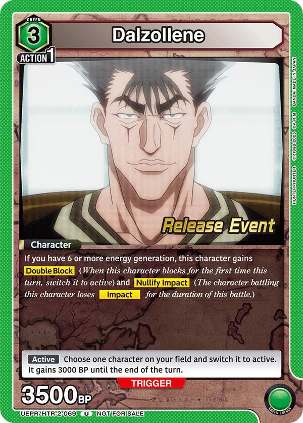 Dalzollene (UEPR/HTR-2-069) [UEX04BT: HUNTER X HUNTER Vol.2 Release Event Cards]