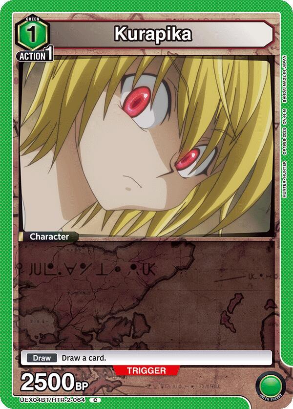 Kurapika (064) (Box Topper Foil) (UEX04BT/HTR-2-064) [UEX04BT: HUNTER X HUNTER Vol.2]