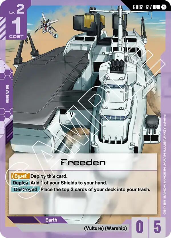 Freeden (GD02-127) [Dual Impact]