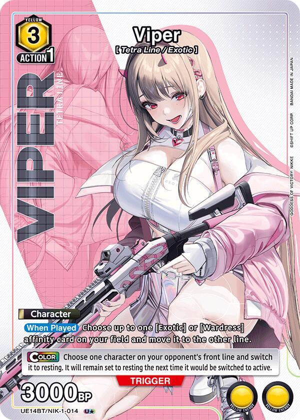 Viper (014) (U*) (UE14BT/NIK-1-014) [UE14BT: GODDESS OF VICTORY: NIKKE]