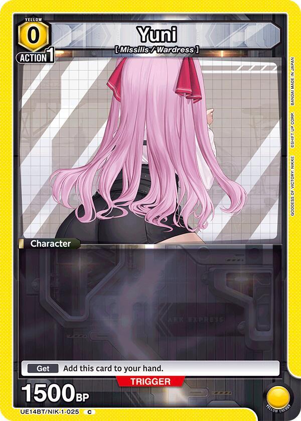 Yuni (025) (UE14BT/NIK-1-025) [UE14BT: GODDESS OF VICTORY: NIKKE]