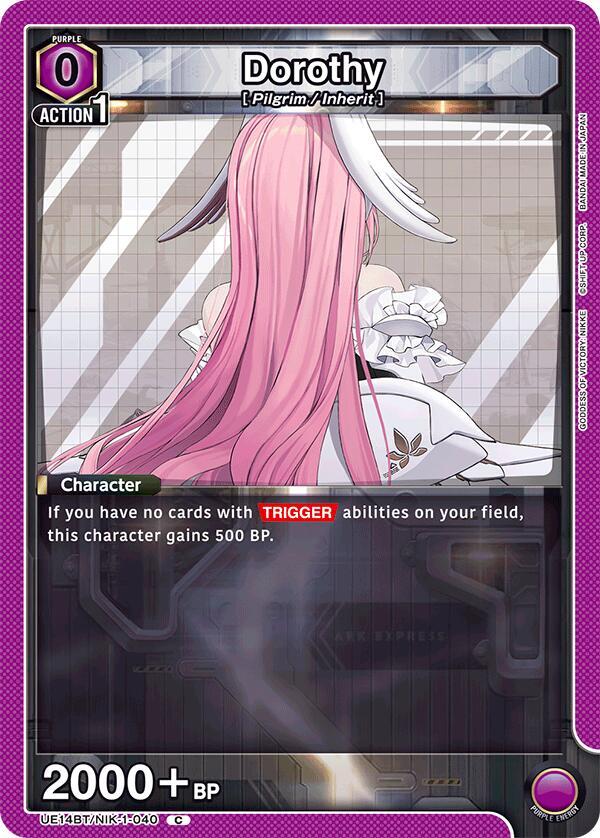 Dorothy (040) (Box Topper Foil) (UE14BT/NIK-1-040) [UE14BT: GODDESS OF VICTORY: NIKKE]