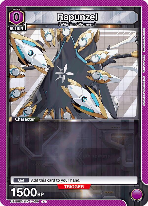 Rapunzel (056) (Box Topper Foil) (UE14BT/NIK-1-056) [UE14BT: GODDESS OF VICTORY: NIKKE]