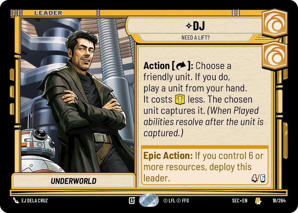 DJ (18/264) - Need a Lift? (18/264) [Secrets of Power]