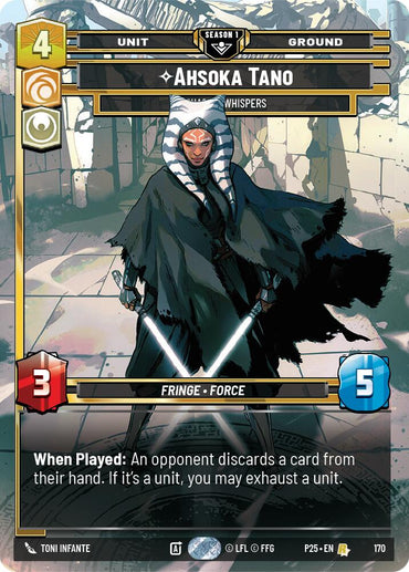 Ahsoka Tano - Chasing Whispers (170) (170) [Sector and Regional Promos: Season 1]