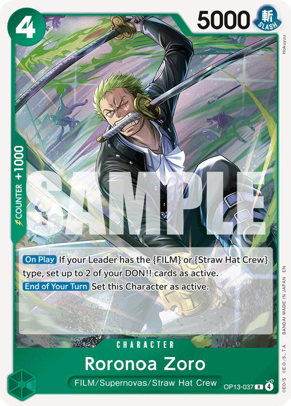 Roronoa Zoro [Carrying On His Will]