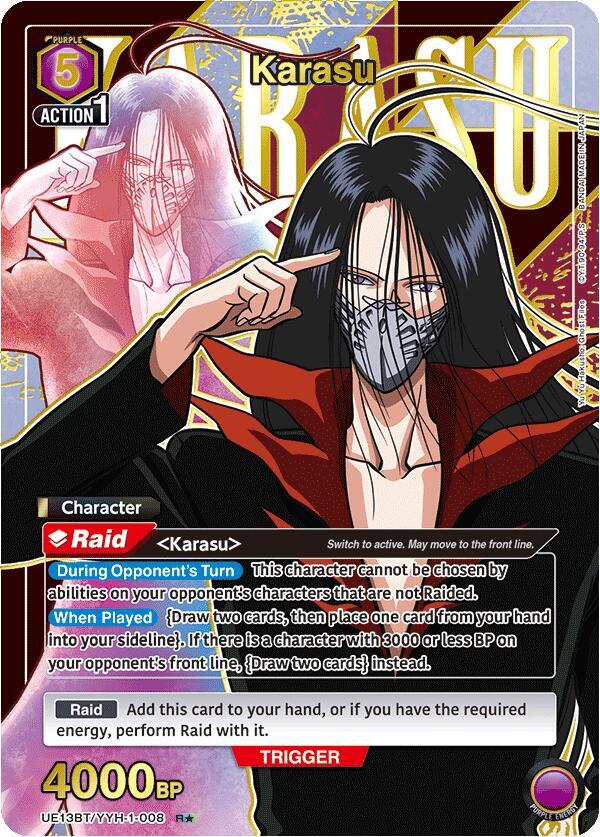 Karasu (008) (R*) (UE13BT/YYH-1-008) [UE13BT: Yu Yu Hakusho: Ghost Files]