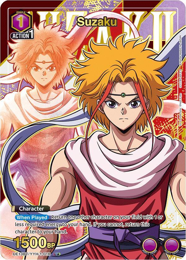 Suzaku (U*) (UE13BT/YYH-1-016) [UE13BT: Yu Yu Hakusho: Ghost Files]
