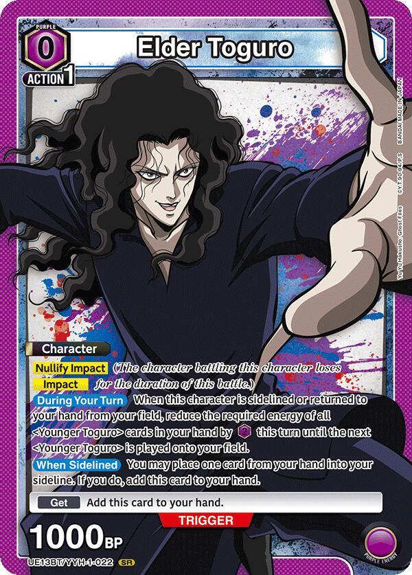 Elder Toguro (UE13BT/YYH-1-022) [UE13BT: Yu Yu Hakusho: Ghost Files]