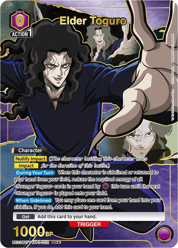 Elder Toguro (SR*) (UE13BT/YYH-1-022) [UE13BT: Yu Yu Hakusho: Ghost Files]