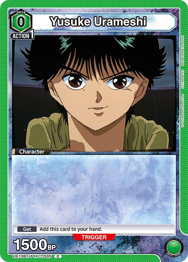 Yusuke Urameshi (035) (UE13BT/YYH-1-035) [UE13BT: Yu Yu Hakusho: Ghost Files]