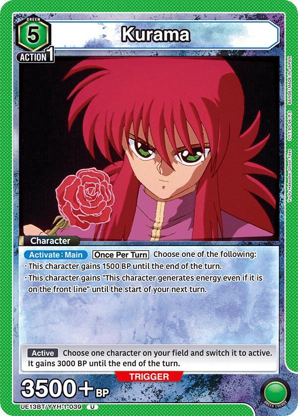 Kurama (039) (UE13BT/YYH-1-039) [UE13BT: Yu Yu Hakusho: Ghost Files]