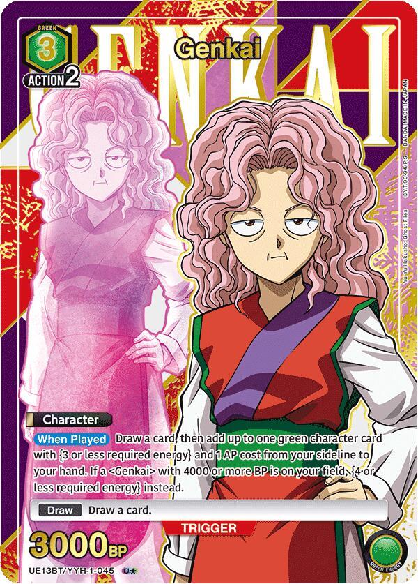 Genkai (045) (U*) (UE13BT/YYH-1-045) [UE13BT: Yu Yu Hakusho: Ghost Files]