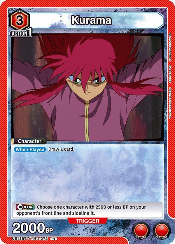 Kurama (072) (UE13BT/YYH-1-072) [UE13BT: Yu Yu Hakusho: Ghost Files]