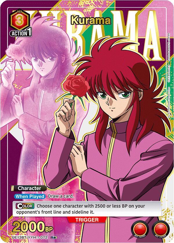 Kurama (072) (R*) (UE13BT/YYH-1-072) [UE13BT: Yu Yu Hakusho: Ghost Files]