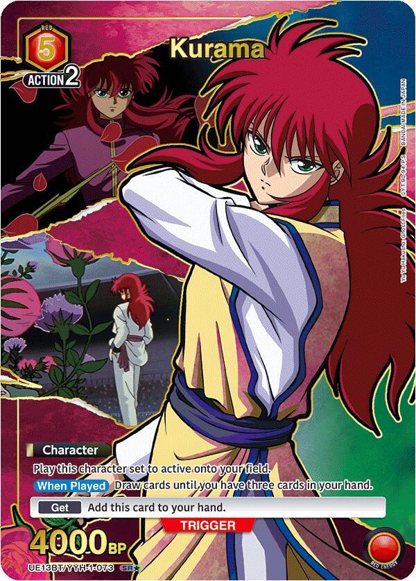 Kurama (073) (SR*) (UE13BT/YYH-1-073) [UE13BT: Yu Yu Hakusho: Ghost Files]