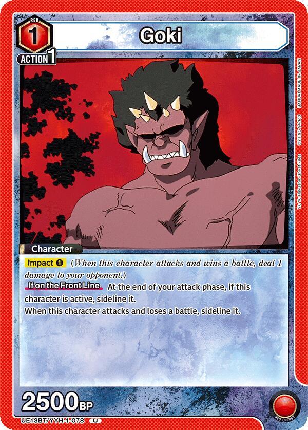 Goki (078) (UE13BT/YYH-1-078) [UE13BT: Yu Yu Hakusho: Ghost Files]