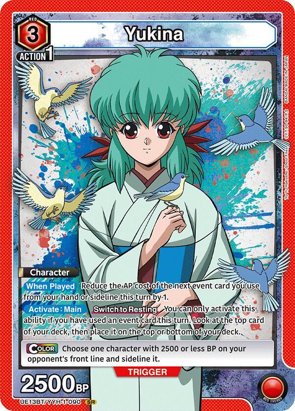 Yukina (090) (UE13BT/YYH-1-090) [UE13BT: Yu Yu Hakusho: Ghost Files]