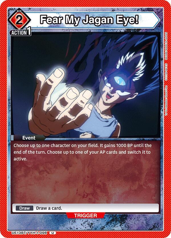 Fear My Jagan Eye! (UE13BT/YYH-1-098) [UE13BT: Yu Yu Hakusho: Ghost Files]