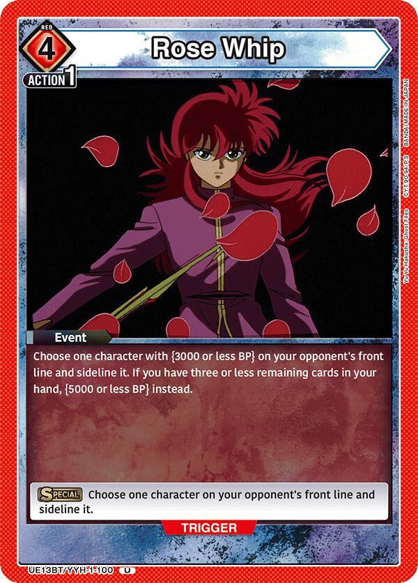 Rose Whip (UE13BT/YYH-1-100) [UE13BT: Yu Yu Hakusho: Ghost Files]