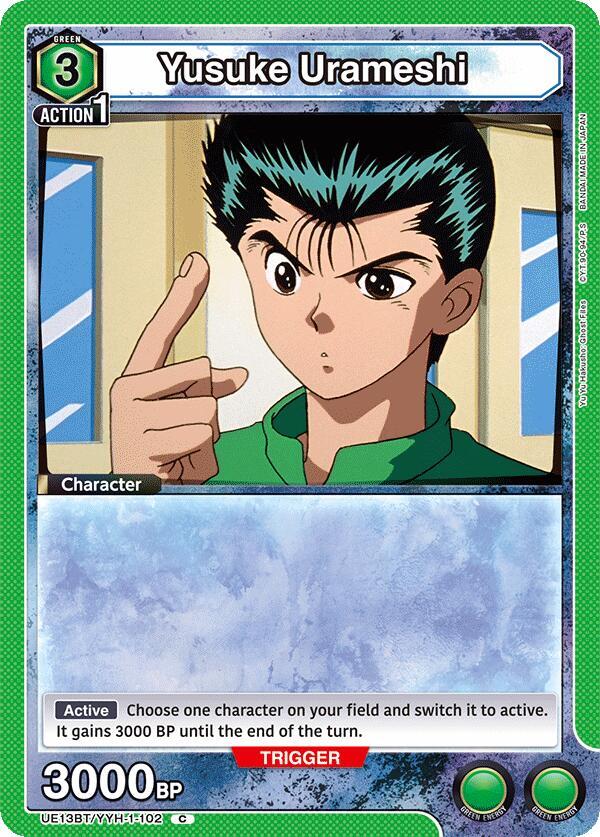 Yusuke Urameshi (102) (UE13BT/YYH-1-102) [UE13BT: Yu Yu Hakusho: Ghost Files]
