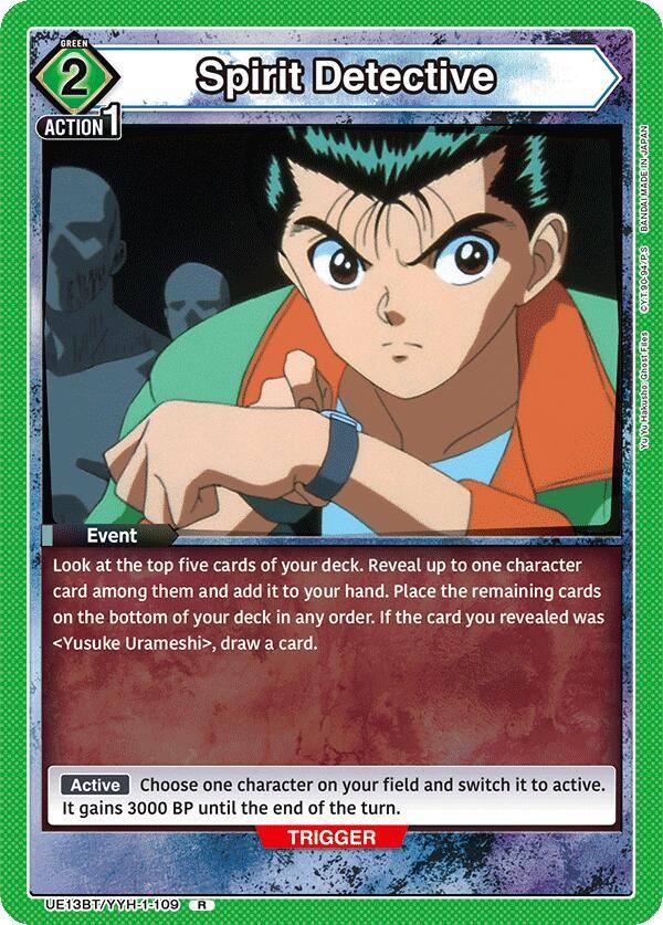 Spirit Detective (UE13BT/YYH-1-109) [UE13BT: Yu Yu Hakusho: Ghost Files]