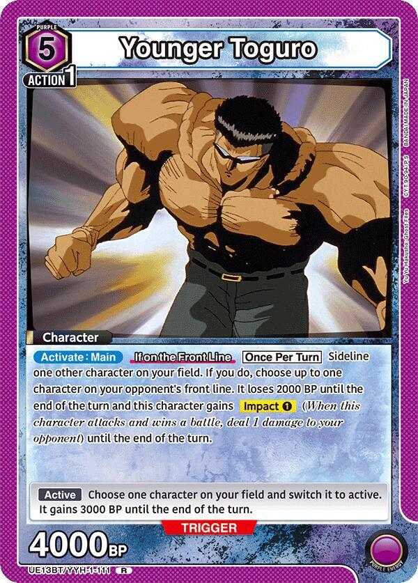 Younger Toguro (111) (UE13BT/YYH-1-111) [UE13BT: Yu Yu Hakusho: Ghost Files]