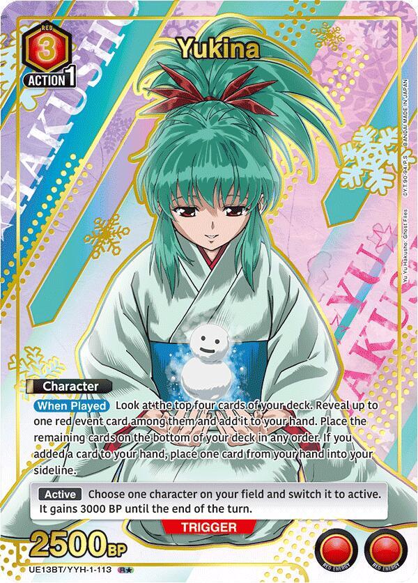 Yukina (113) (R*) (UE13BT/YYH-1-113) [UE13BT: Yu Yu Hakusho: Ghost Files]