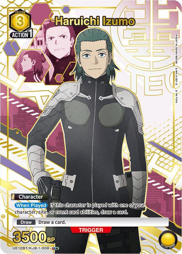 Haruichi Izumo (008) (U*) (UE12BT/KJ8-1-008) [UE12BT: Kaiju No. 8]
