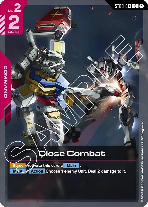 Close Combat (ST03-013) [Starter Deck 06: Clan Unity]