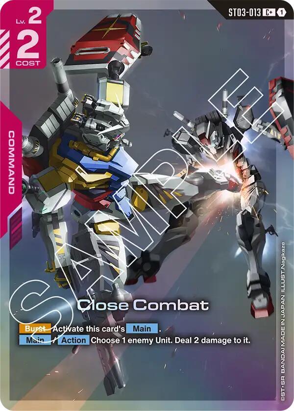 Close Combat (C+) (ST03-013) [Starter Deck 06: Clan Unity]