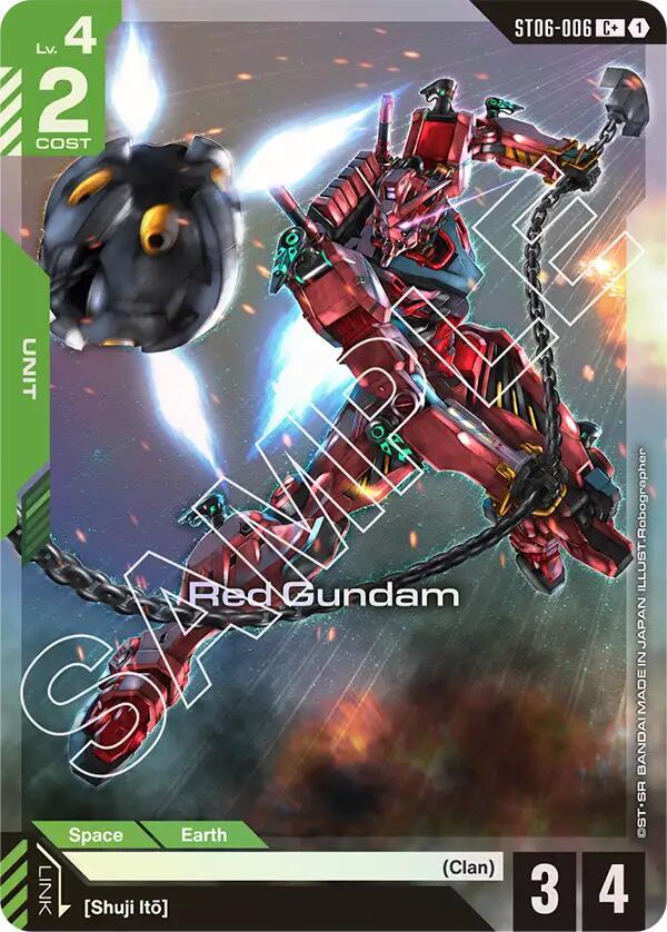 Red Gundam (C+) (ST06-006) [Starter Deck 06: Clan Unity]