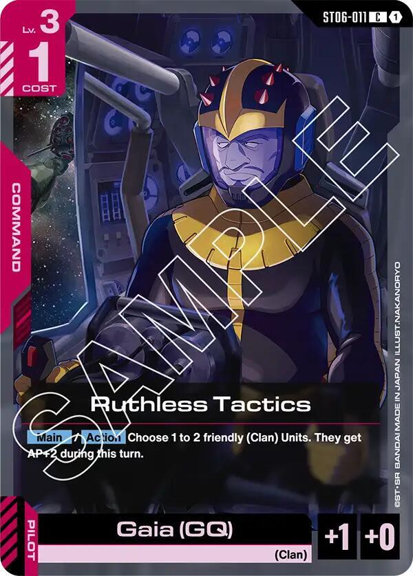 Ruthless Tactics (ST06-011) [Starter Deck 06: Clan Unity]