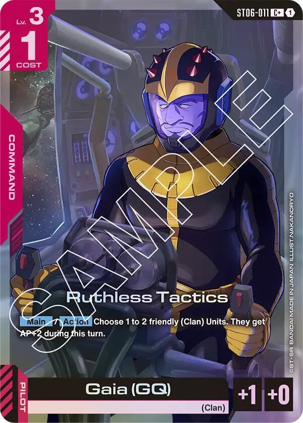 Ruthless Tactics (C+) (ST06-011) [Starter Deck 06: Clan Unity]
