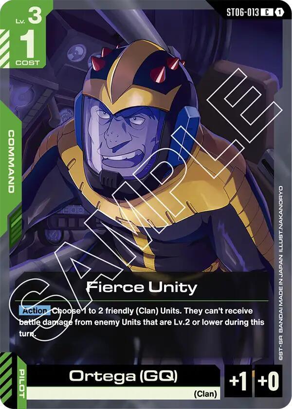 Fierce Unity (ST06-013) [Starter Deck 06: Clan Unity]