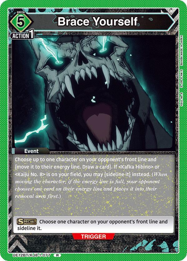 Brace Yourself (UE12BT/KJ8-1-077) [UE12BT: Kaiju No. 8]
