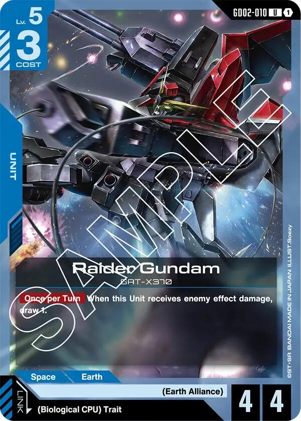 Raider Gundam (GD02-010) [Dual Impact]