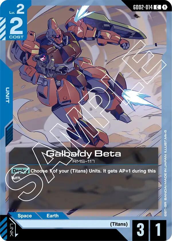 Galbaldy Beta (GD02-014) [Dual Impact]