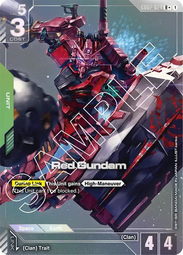 Red Gundam (R+) (GD02-024) [Dual Impact]