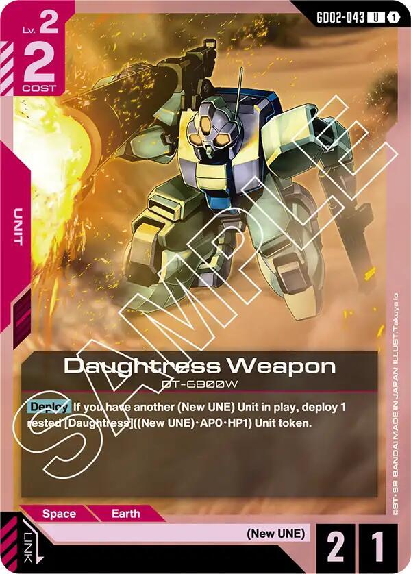 Daughtress Weapon (GD02-043) [Dual Impact]