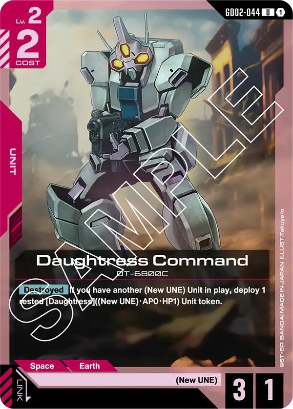 Daughtress Command (GD02-044) [Dual Impact]
