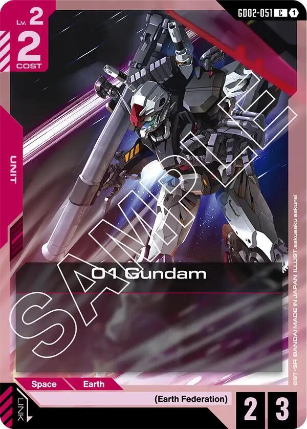 01 Gundam (GD02-051) [Dual Impact]