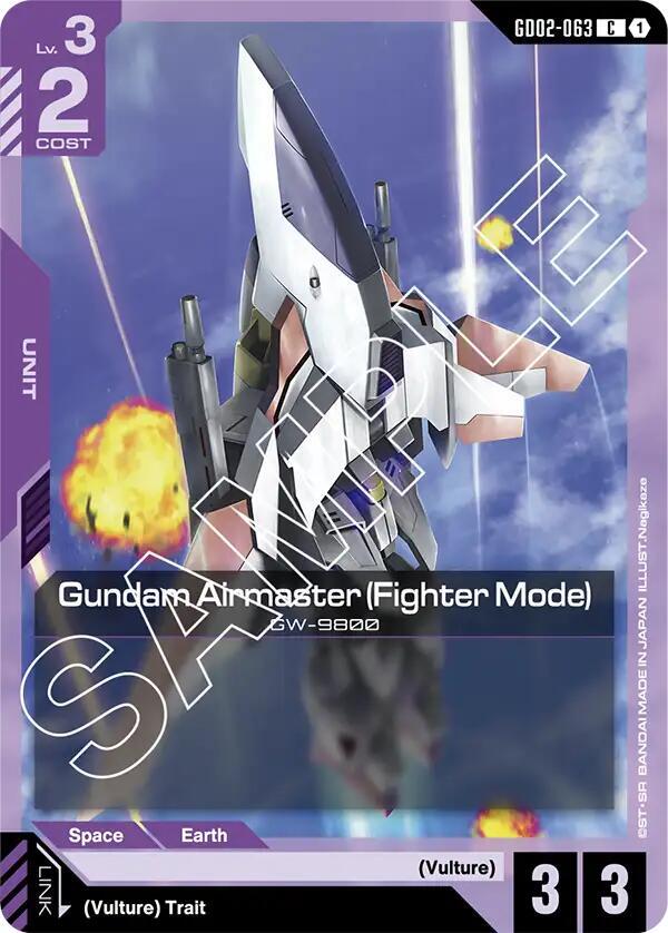 Gundam Airmaster (Fighter Mode) (GD02-063) [Dual Impact]
