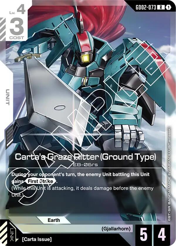 Carta's Graze Ritter (Ground Type) (GD02-073) [Dual Impact]