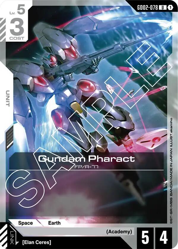 Gundam Pharact (GD02-078) [Dual Impact]