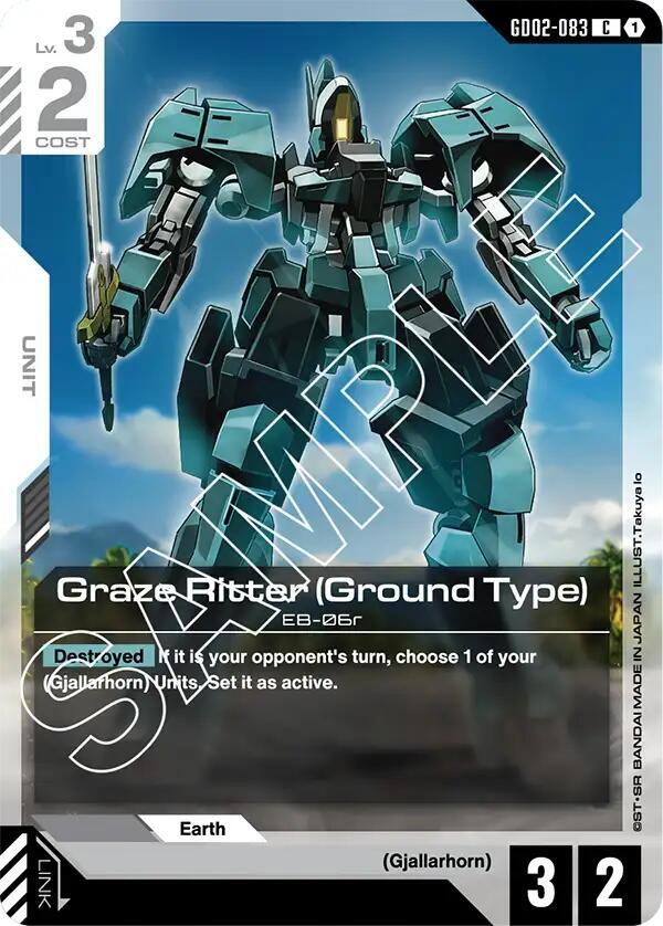 Graze Ritter (Ground Type) (GD02-083) [Dual Impact]